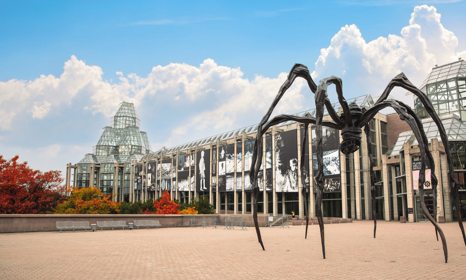 Exterior of the National Gallery of Canada.